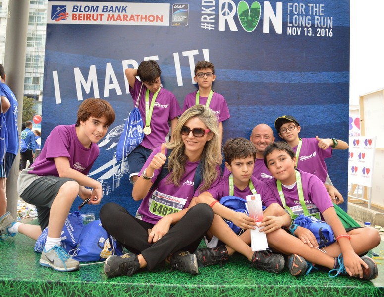 BLOM BANK Photobooth at the BLOM BANK Beirut Marathon